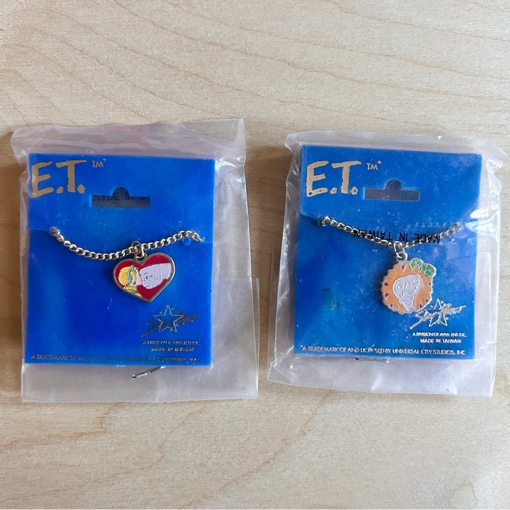 Vintage 1980s E.T. Necklaces